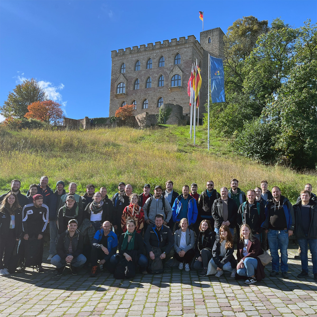 Team-Ausflug zum Hambacher Schloss